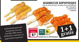 MCD Supermarkt Barbecue kipspiesjes aanbieding