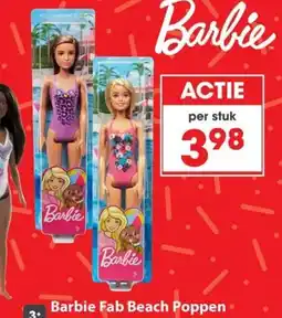 Top1Toys Barbie Barbie Fab Beach Poppen aanbieding