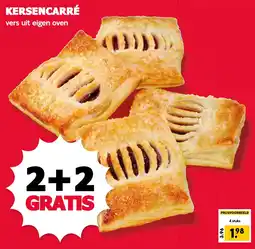 MCD Supermarkt kersencarré aanbieding