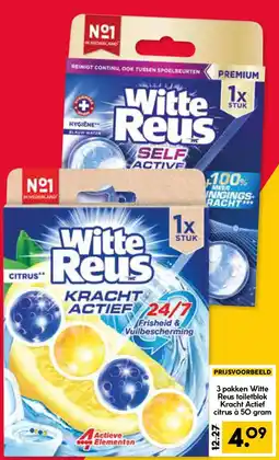 MCD Supermarkt Witte Reus toiletblok Kracht Actief citrus aanbieding