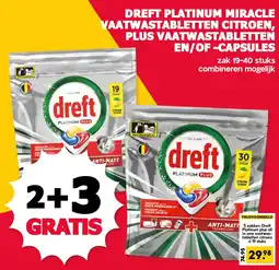 MCD Supermarkt dreft platinum plus vaatwastabletten citroen aanbieding