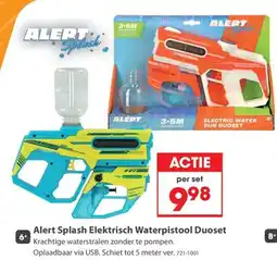 Top1Toys Alert Splash Elektrisch Waterpistool Duoset aanbieding