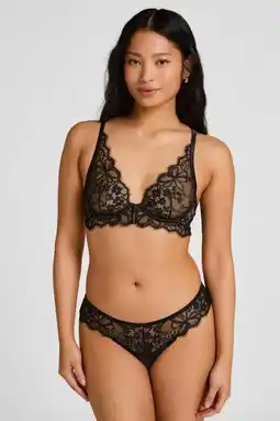 Wehkamp Hunkemöller brazilian Prina zwart aanbieding