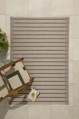 Wehkamp NOUS Living binnen- en buitenvloerkleed zand (230x160 cm) aanbieding