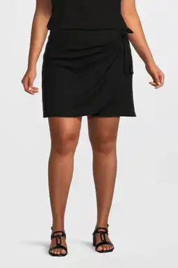 Wehkamp ONLY CARMAKOMA skort zwart aanbieding