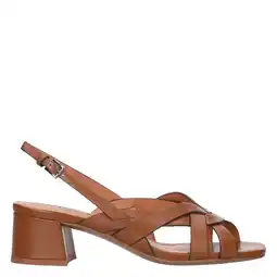 Wehkamp Bibi Lou Nolia leren sandalettes cognac aanbieding