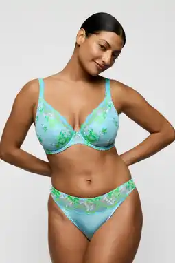 Wehkamp PrimaDonna string Cala Luna turquoise/groen aanbieding