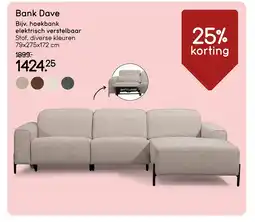Leen Bakker Bank Dave aanbieding