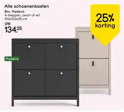 Leen Bakker Alle schoenenkasten aanbieding
