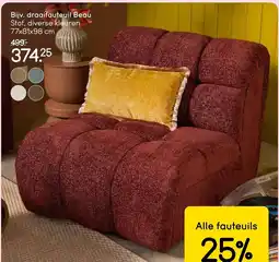 Leen Bakker Alle fauteuils aanbieding