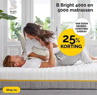 Beter Bed B Bright 40óó en 5000 matrassen aanbieding