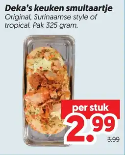 Dekamarkt Deka's keuken smultaartje aanbieding