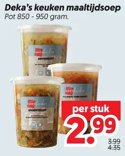 Dekamarkt Deka's keuken maaltijdsoep aanbieding