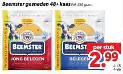 Dekamarkt Beemster gesneden 48+ kaas aanbieding