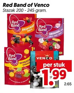 Dekamarkt Red Band of Venco aanbieding