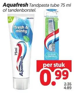 Dekamarkt Aquafresh aanbieding