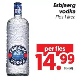 Dekamarkt Esbjaerg vodka aanbieding