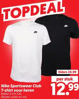 Dekamarkt Nike Sportswear Club T-shirt voor heren aanbieding