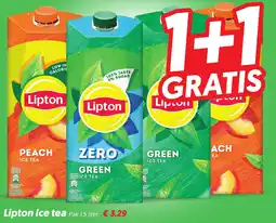 Dekamarkt Lipton Ice tea aanbieding