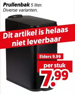 Dekamarkt Prullenbak aanbieding
