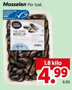 Dekamarkt Mosselen aanbieding