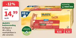 Maxi Zoo MultiFit kattenvoeding aanbieding
