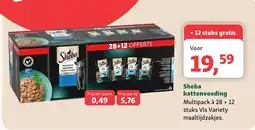 Maxi Zoo Sheba kattenvoeding aanbieding