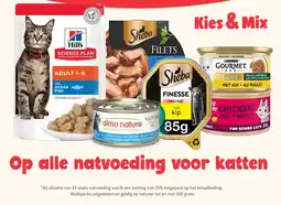 Maxi Zoo Hill's science plan, sheba, almo nature, purina gourmet aanbieding