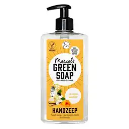 Trekpleister Marcel's Green Soap Vanilla & Amber Handzeep aanbieding
