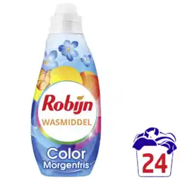 Albert Heijn Robijn Vloeibaar wasmiddel morgenfris aanbieding
