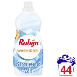 Albert Heijn Robijn Vloeibaar wasmiddel stralend wit aanbieding