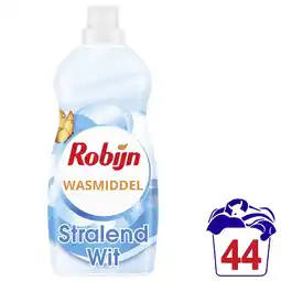Albert Heijn Robijn Vloeibaar wasmiddel stralend wit aanbieding