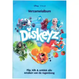 Albert Heijn Disney Diskeyz verzamelalbum aanbieding