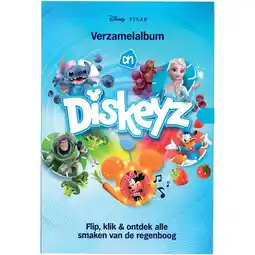 Albert Heijn Disney Diskeyz verzamelalbum aanbieding