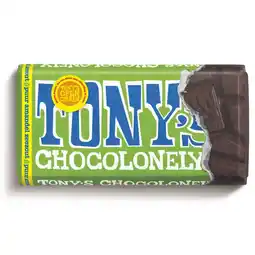 Albert Heijn Tony's Chocolonely Reep puur amandel zeezout aanbieding
