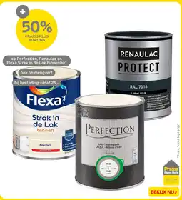Praxis Perfection, Renaulac en Flexa Strak in de Lak binnenlak aanbieding