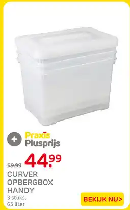 Praxis Curver opbergbox handy aanbieding