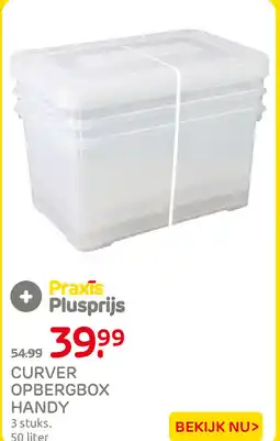 Praxis Curver opbergbox handy aanbieding