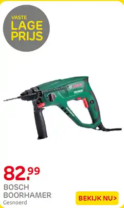 Praxis Bosch boorhamer aanbieding