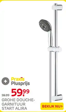 Praxis Praxis GROHE DOUCHE-GARNITUUR START ALIRA aanbieding