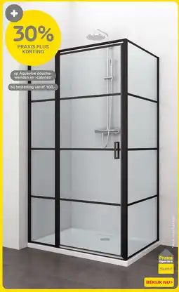 Praxis Aquavive douche-wanden en -cabines aanbieding