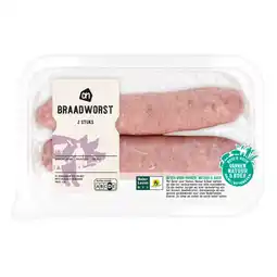 Albert Heijn AH Varkensbraadworst 2st aanbieding