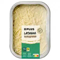 PLUS PLUS Lasagne bolognese aanbieding