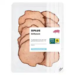 PLUS PLUS Grillworst KVP aanbieding