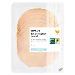 PLUS PLUS Scharrel kipfilet KVP aanbieding