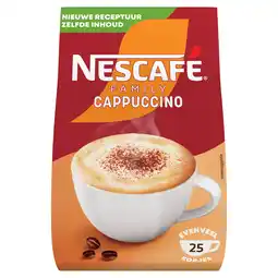 PLUS Nescafe Family cappuccino oploskoffie aanbieding