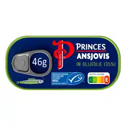 PLUS Princes Ansjovis in olijfolie MSC aanbieding