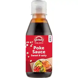 PLUS Saitaku Poke Sauce Sweet & Salty aanbieding