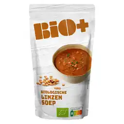 PLUS BIO+ Linzensoep aanbieding