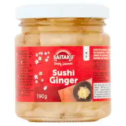 PLUS Saitaku Sushi ginger aanbieding